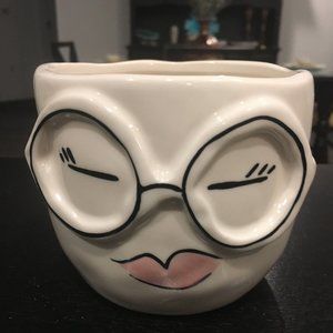 BRAND NEW WHIMSICAL 4" PLANTER/CATCH ALL